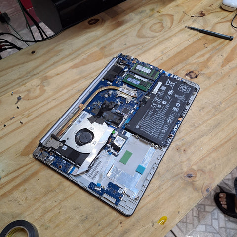 Troca de Teclado Notebook HP 256 G8 em Guarulhos - SP