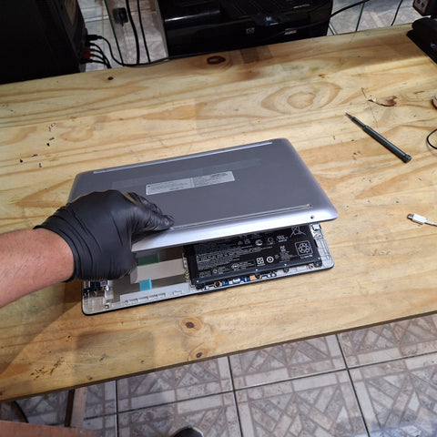 Troca de Teclado Notebook HP 256 G8 em Guarulhos - SP