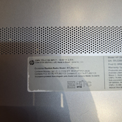 Troca de Teclado Notebook HP 256 G8 em Guarulhos - SP